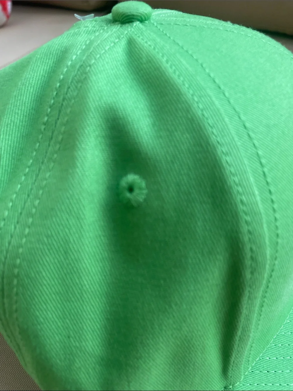 Bioworld Kids Green Creeper Snapback Hat with Black Embroidered Face
